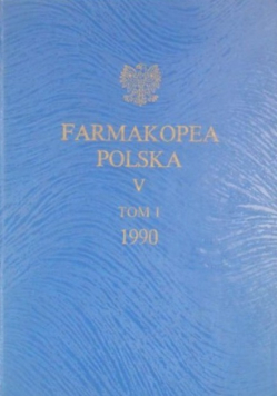 Farmakopea Polska V Tom I