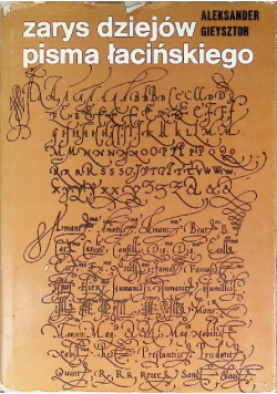 Zarys dziejów pisma łacińskiego