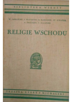 Religie wschodu 1938 r.