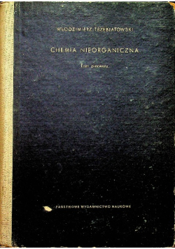 Chemia nieorganiczna Tom I