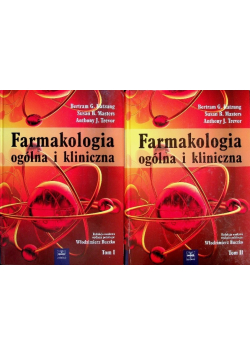 Farmakologia ogólna i kliniczna Tom I i II