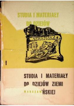 Studia i Materiały do dziejów ziemi zawkrzeńskiej