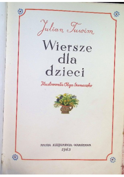 Wiersze dla dzieci