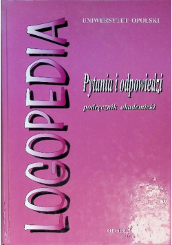 Logopedia Pytania i odpowiedzi podręcznik akademicki