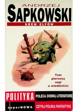 Saga o Wiedźminie Tom 1 Krew elfów