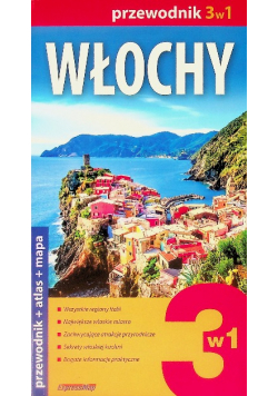 Przewodnik 3w1 Włochy przewodnik+ atlas+ mapa