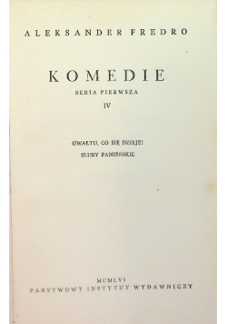 Komedie Tom IV
