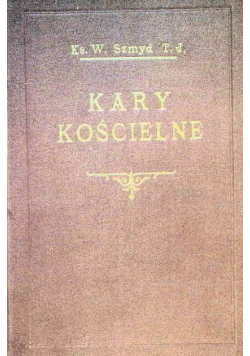 Kary kościelne 1929 r.