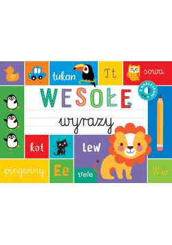 Wesołe wyrazy. Blok z tekturą