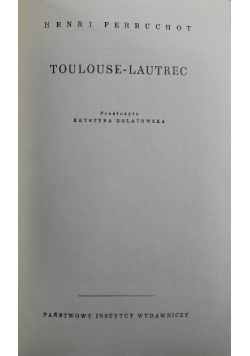 Toulouse Lautrec