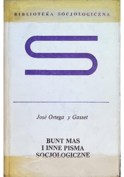Bunt mas i inne pisma socjologiczne