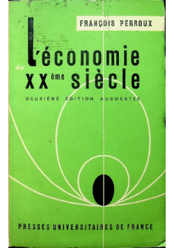 Leconomie du XX eme siecle