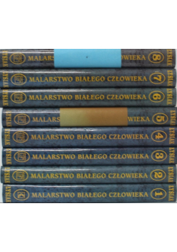 Malarstwo Białego Człowieka Tom 1 do 8