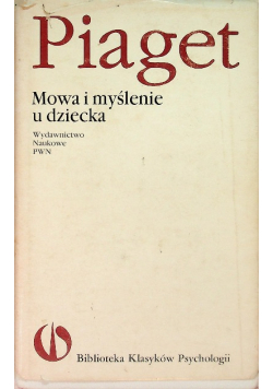 Mowa i myślenie u dziecka