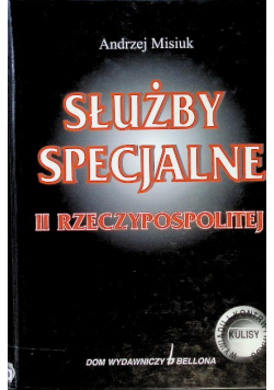 Służby specjalne II Rzeczypospolitej