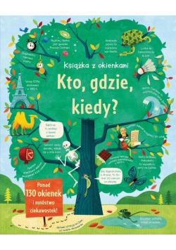 Kto, gdzie, kiedy? Książka z okienkami
