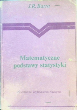 Matematyczne podstawy statystyki