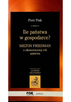 Ile państwa w gospodarce