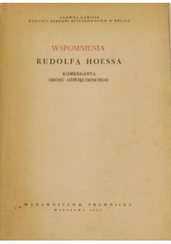 Wspomnienia Rudolfa Hoessa