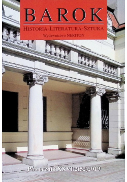 Barok Historia Literatura Sztuka Nr 52 / 19