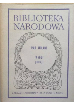 Verlaine Wybór poezji