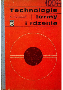 Technologia formy i rdzenia