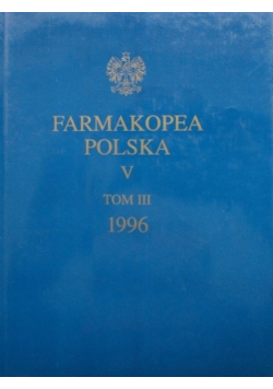Farmakopea Polska V Tom III