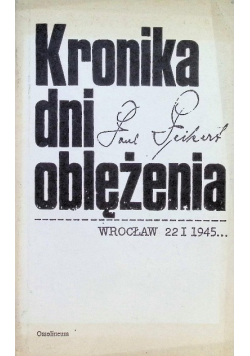 Kronika dni oblężenia