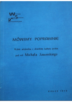Mówimy poprawnie