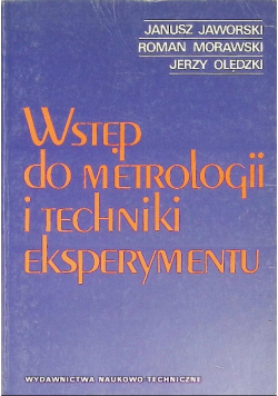 Wstęp do metrologii i techniki eksperymentu
