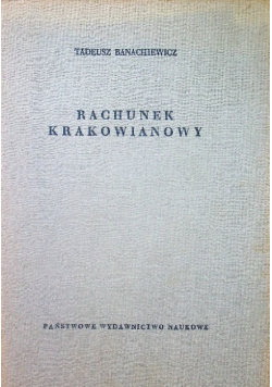 Rachunek krakowianowy