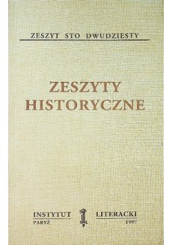 Zeszyty historyczne Zeszyt 120