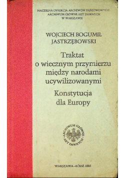 Traktat o wiecznym przymierzu między narodami ucywilizowanymi