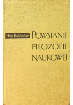 Powstanie Filozofii Naukowej
