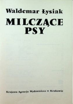 Milczące psy