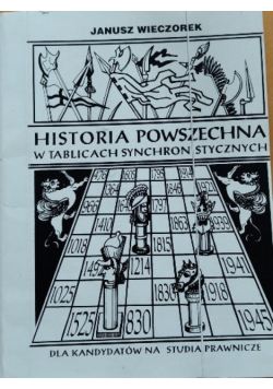 Historia powszechna w tablicach synchronistycznych