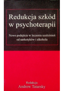 Redukcja szkód w psychoterapii