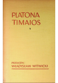 Platona Timaios