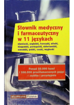 Słownik medyczny i farmaceutyczny w 11 językach
