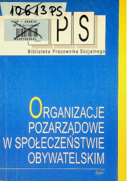 Organizacje pozarządowe w społeczeństwie obywatelskim