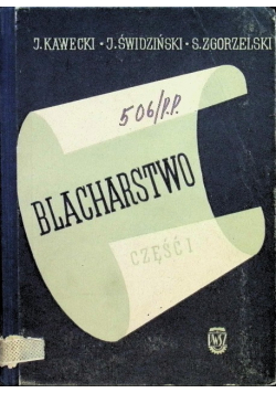 Blacharstwo Część 1