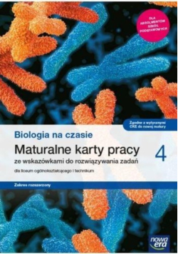 Biologia 4 Na czasie Maturalne karty pracy Zakres rozszerzony