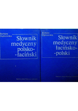 Słownik medyczny polsko- łaciński / łacińsko-polski