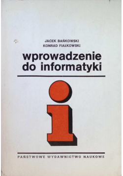 Wprowadzenie do informatyki
