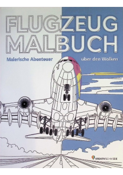 Flugzeug-Malbuch