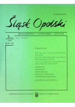 Śląsk Opolski Nr 3 / 98