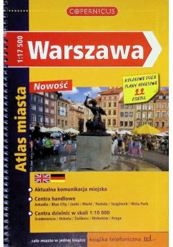 Atlas miasta Warszawa
