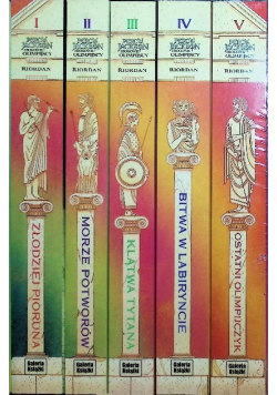 Percy Jackson i bogowie olimpijscy Tom 1 do 5