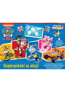 Psi Patrol Kraina puzzli Wspaniałe superpieski