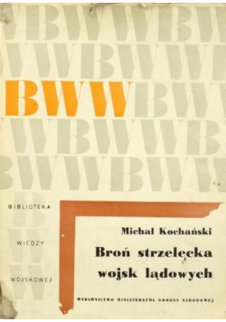 Broń strzelecka wojsk lądowych